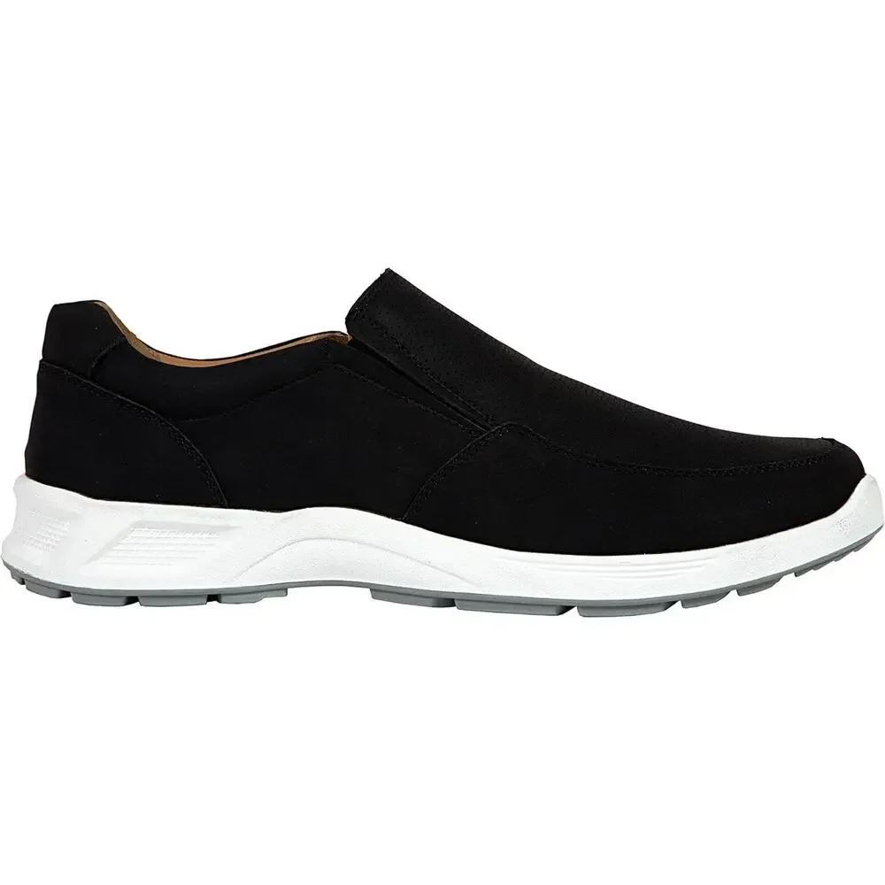 New In Box Deer Stags Men's Bentley Loafer, Black/White, 8M NIB